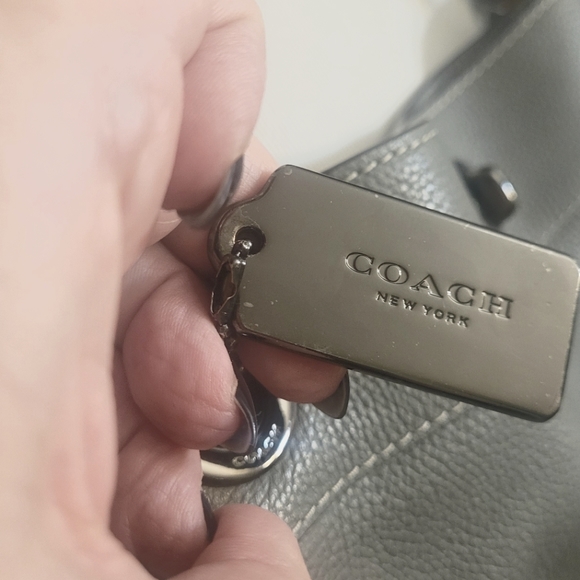 Coach Edie Turnlock Shoulder Handbag - Picture 8 of 12